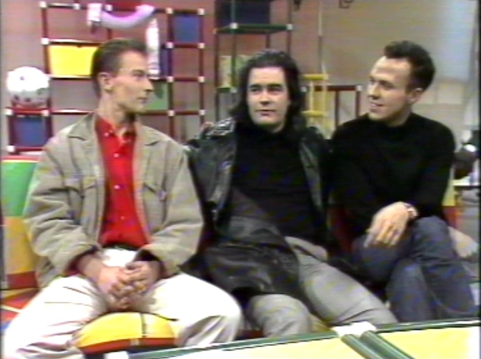 Madness interview Anything Goes RTE 1985 Ireland Woody Daniel Woodgate Chrissy Boy Chris Foreman Mark Bedders Bedford Anything Goes