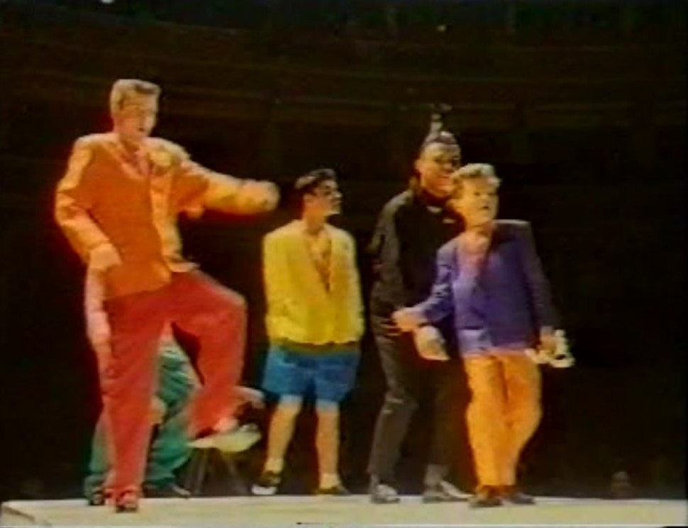 Suggs Madness Fashion Aid Royal Albert Hall 1985 felix howard Bob Geldof live
