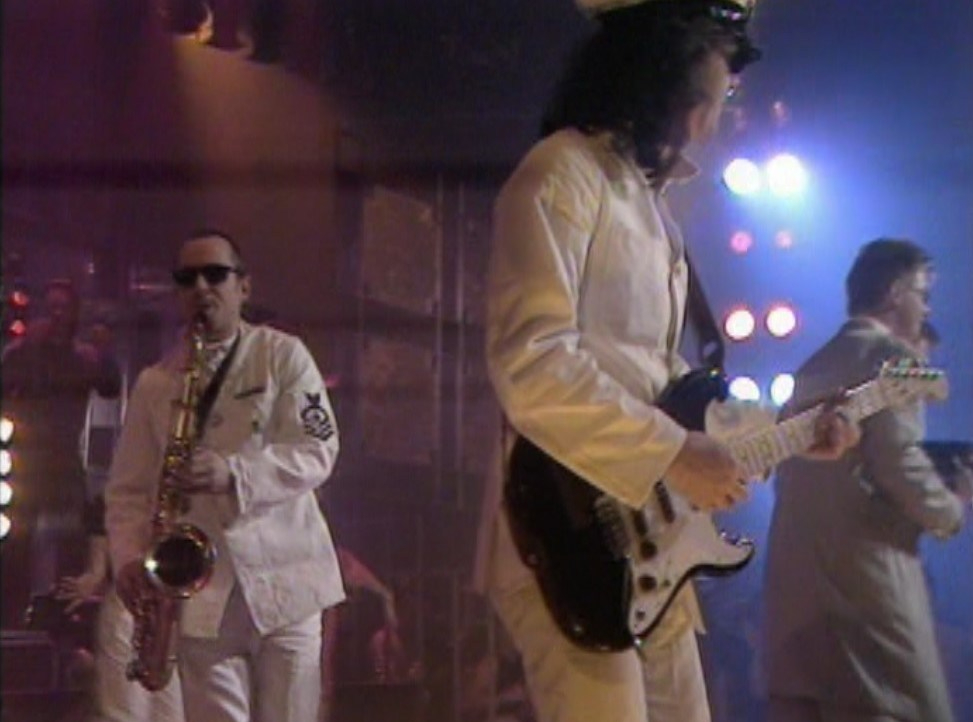 Madness Uncle Sam Top of the Pops 1985 BBC Lee Kix Thompson Chris Chrissy Boy Foreman Carl Cathal Smyth Chas Smash Suggs Uncle Sam